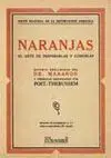 Naranjas. El Arte de Prepararlas y Comerlas