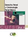 CURSO II DERECHO PENAL Y CRIMINOLOGIA PENAL BASICA