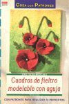 SERIE FIELTRO MODELABLE Nº 10. CUADROS DE FIELTRO MODELABLE CON AGUJA