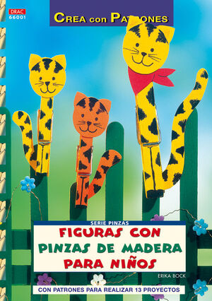 FIGURAS CON PINZAS DE MADERA PARA NIÑOS