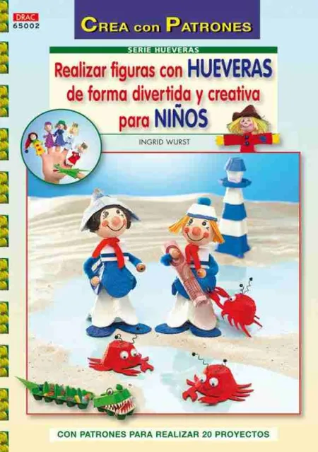 Realizar Figuras con Hueveras de Forma Creativa Pa