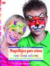 Maquillajes para Niños con Vivos Colores Pintar Cara Manos