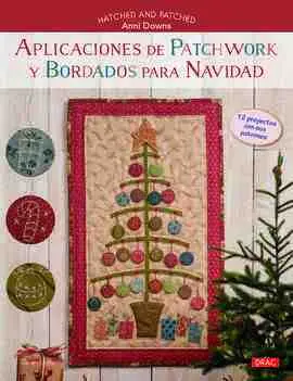 Aplicaciones de Patchwork y Bordados para Navidad