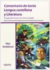 Selectividad Comentario de Texto Lengua Castellana y Literatura