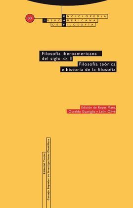 FILOSOFÍA IBEROAMERICANA DEL SIGLO XX TOMO II VOL. 33