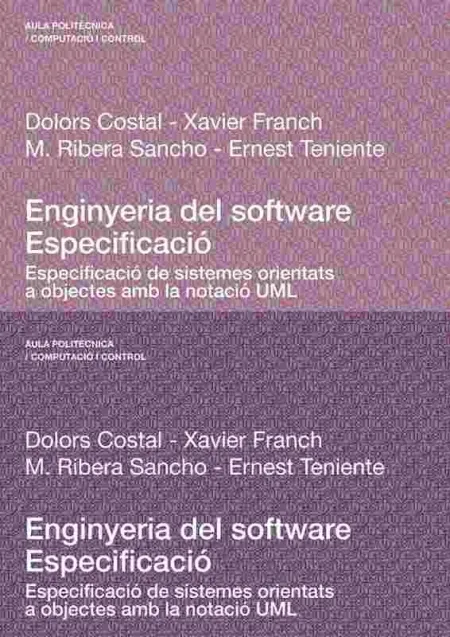 Enginyeria del Software: Especificació. Especificació de Sistemes Orientats a Ob