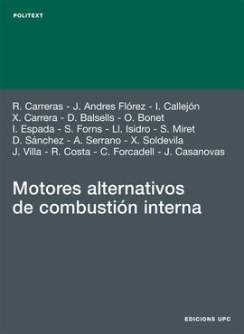 MOTORES ALTERNATIVOS DE COMBUSTIÓN INTERNA