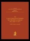 LAS CONSTITUCIONES NO PROMULGADAS DE 1856 Y 1873