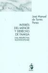 INTERÉS DEL MENOR Y DERECHO DE FAMILIA