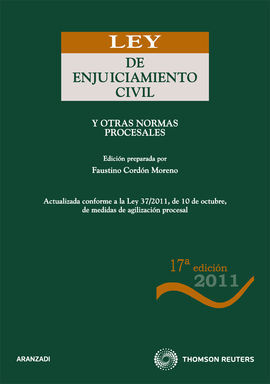 LEY DE ENJUICIAMIENTO CIVIL 2011