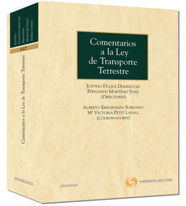 COMENTARIOS A LA LEY DE TRANSPORTE TERRESTRE