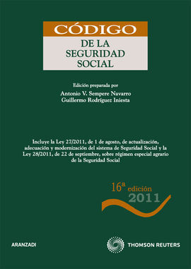 CÓDIGO DE LA SEGURIDAD SOCIAL