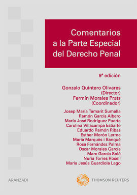 COMENTARIOS A LA PARTE ESPECIAL DEL DERECHO PENAL