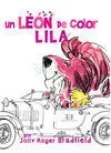 Un León de Color Lila