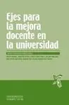 Ejes para la Mejora Docente en la Universidad