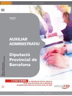 AUXILIAR ADMINISTRATIU DIPUTACIO PROVINCIAL DE BARCELONA. TEST