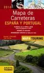 Mapa de Carreteras de España y Portugal 1:340. 000, 2014
