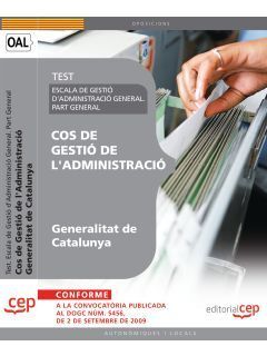 COS DE GESTIO DE L'ADMINISTRACIO DE LA GENERALITAT DE CATALUNYA.