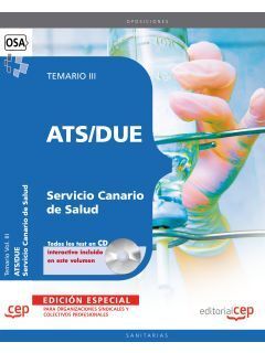 ATS/DUE SERVICIO CANARIO DE SALUD. TEMARIO VOL. III. EDICIÓN ESPECIAL