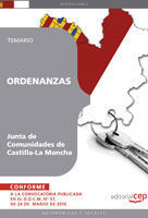 ORDENANZAS. JUNTA DE COMUNIDADES DE CASTILLA-LA MANCHA. TEMARIO