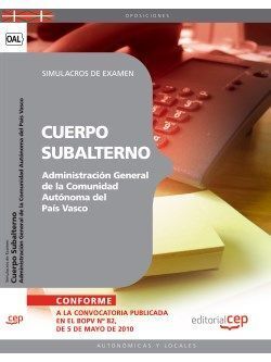 CUERPO SUBALTERNO DE LA ADMINISTRACION GENERAL DE LA COMUNIDAD AU