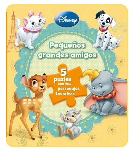 Clásicos Disney. 5 Puzles. Pequeños Grandes Amigos