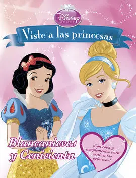 Viste a Princesas. Recortables. Blancanieves y Cen