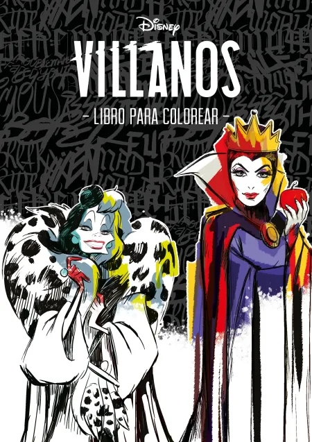 Villanos. Libro para Colorear