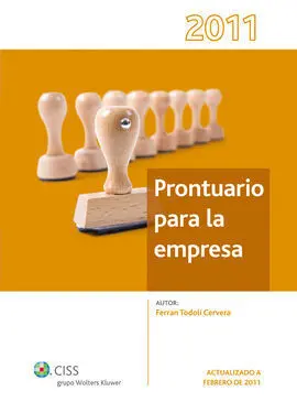Prontuario para la Empresa 2011