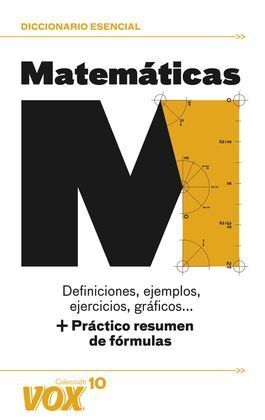 DICCIONARIO ESENCIAL DE MATEMÁTICAS