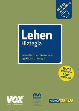 Lehen Hiztegia