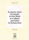 La Primera Crònica del Monestir de Sant Jeroni de la Murtra (1413-1604) de Franc
