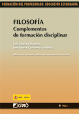 FILOSOFIA. 6 (VOL.1) COMPLEMENTOS DE FORMACION DIS