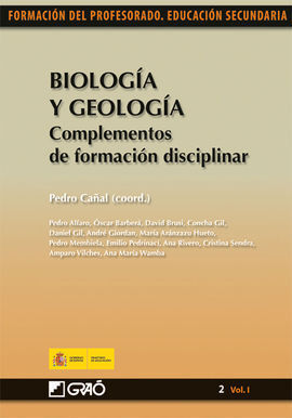 BIOLOGÍA Y GEOLOGÍA. COMPLEMENTOS DE FORMACIÓN DISCIPLINAR