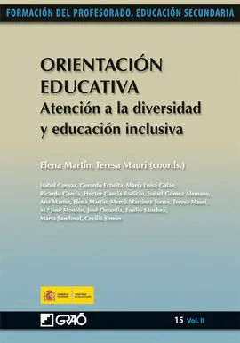 Orientación Educativa. Atención a la Diversidad y Educación Inclusiva