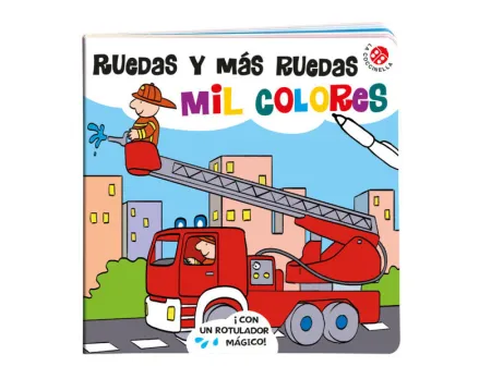 Ruedas y Mas Ruedas - Mil Colores
