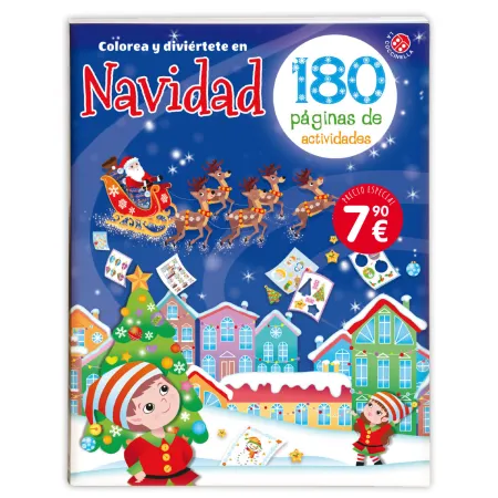 Colorea y Diviértete en Navidad