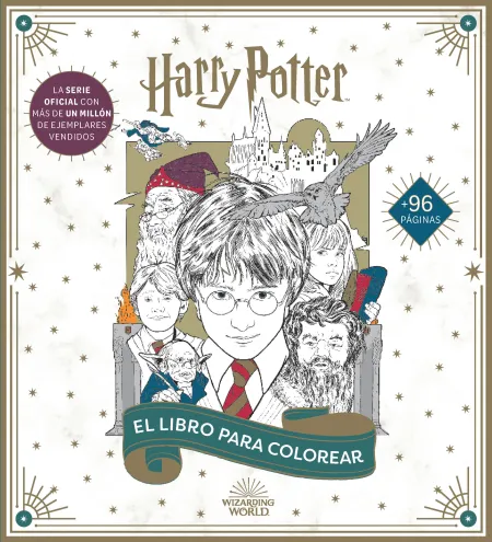 Harry Potter Libro Oficial para Colorear