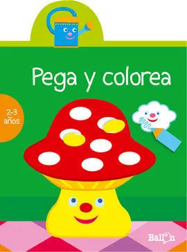 Pega y Colorea (Verde 2-3 Años)