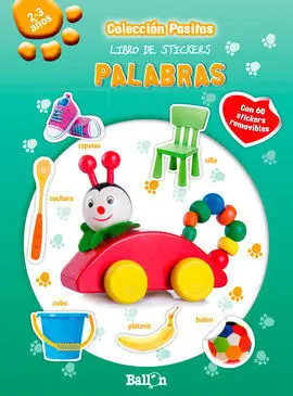 Palabras - Pasitos Libro de Stickers