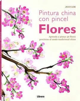 Pintura China con Pincel Flores