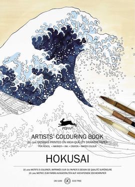 ARTISTS COLOURING BOOK HOKUSAI