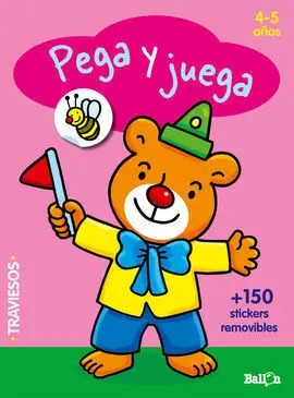 Pega y Juega - Osito (4-5 Años)