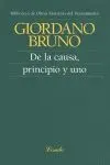 De la Causa Principio y Uno