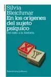 En los Orígenes del Sujeto Psíquico