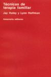 TECNICAS DE TERAPIA FAMILIAR