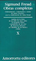 10 OBRA COMPLETA FREUD X ANALISIS DE LA FOBIA DE UN NIÑO DE 5 AÑOS