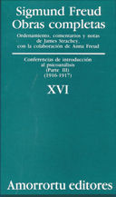 16 OBRA COMPLETA FREUD XVI CONFERENCIAS INTRODUCCION AL PSICOANALISIS III