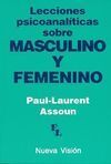 LECCIONES PSICOANALÍTICAS SOBRE MASCULINO Y FEMENINO