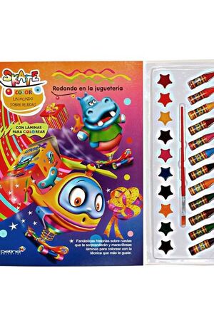 SKATE COLOR -RODANDO EN LA JUGUETERIA
